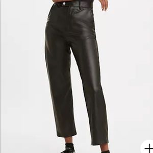 Levi’s Math Club faux leather pants sz. 31 NWOT